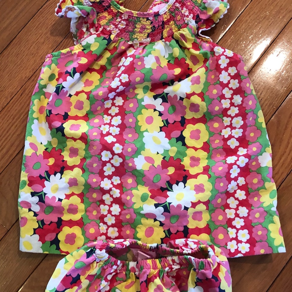 Floral baby dress
